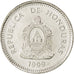 Münze, Honduras, 20 Centavos, 1999, UNZ, Nickel plated steel, KM:83a.2