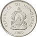 HONDURAS, 50 Centavos, 2005, KM #84a.2, MS(63), Nickel Plated Steel, 24, 4.94