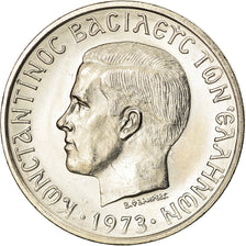 Moneta, Grecia, Constantine II, 5 Drachmai, 1973, SPL-, Rame-nichel, KM:100