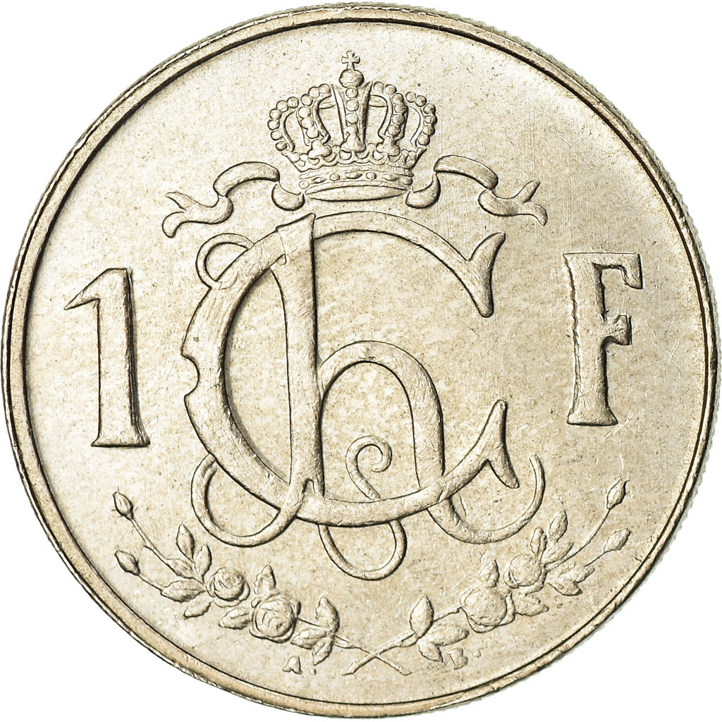 Monnaie, Luxembourg, Charlotte, Franc, 1960, TTB+, Copper-nickel, KM:46.2