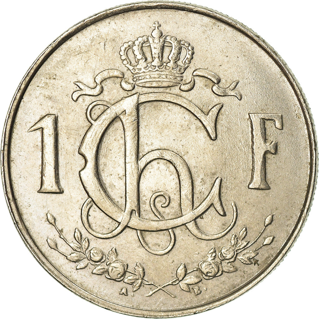 Monnaie, Luxembourg, Charlotte, Franc, 1957, TTB, Copper-nickel, KM:46.2