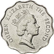 Coin, Hong Kong, Elizabeth II, 2 Dollars, 1990, MS(63), Copper-nickel, KM:60