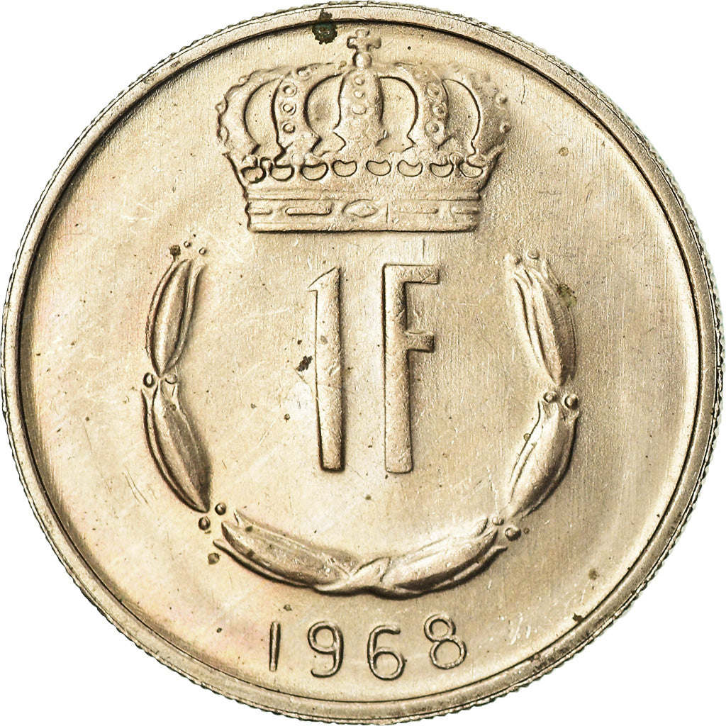 Monnaie, Luxembourg, Jean, Franc, 1968, SUP, Copper-nickel, KM:55