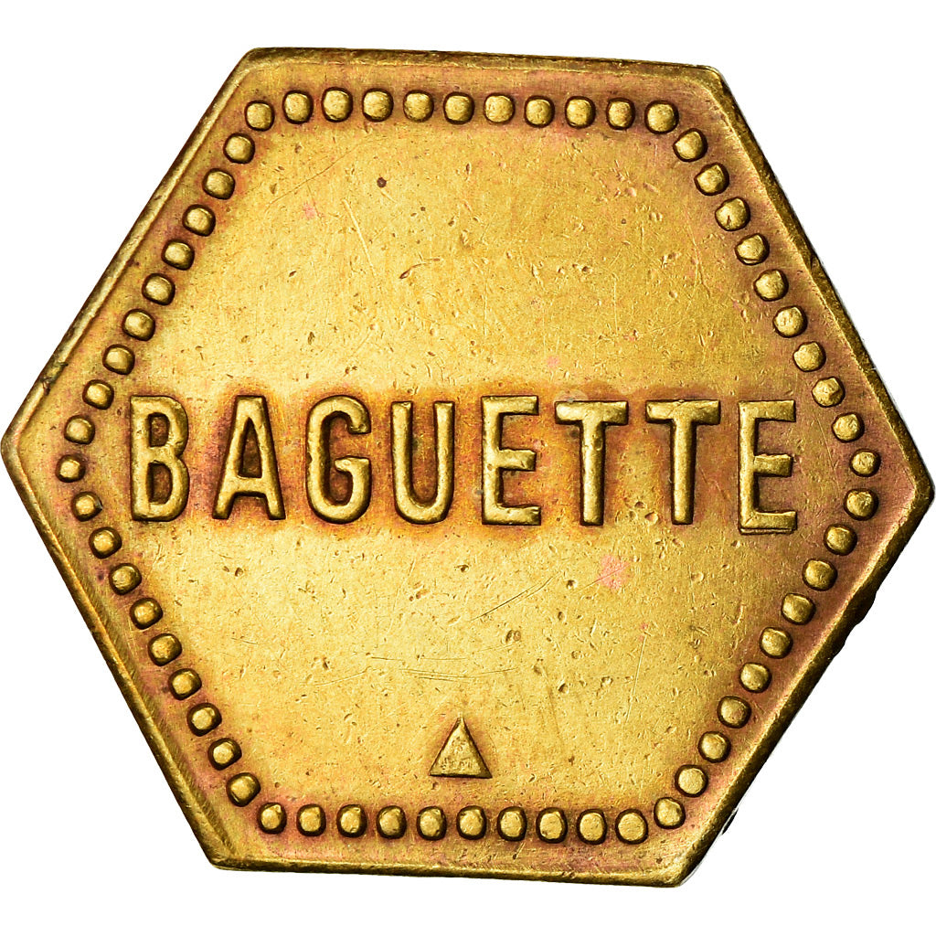 Moeda, França, Union Coopérative - Saulnes, Baguette, EF(40-45)