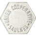 Monnaie, France, Union Coopérative - Saulnes, Baguette, TTB+, Aluminium