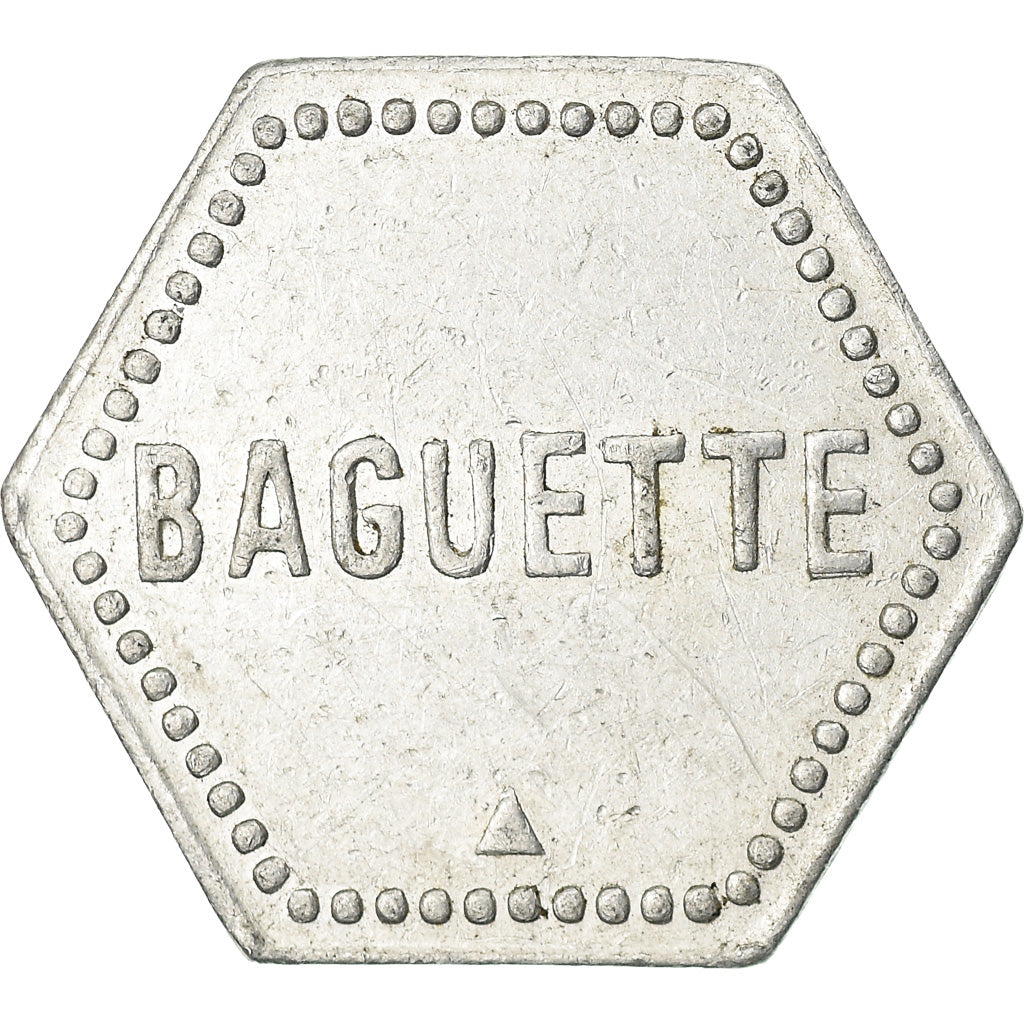 Moneta, Francja, Union Coopérative - Saulnes, Baguette, AU(50-53), Aluminium