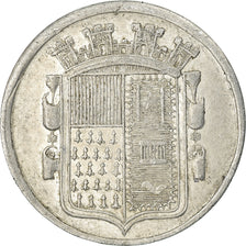 Moneta, Francja, Bureau de Bienfaisane - Roubaix, 1 Pain, EF(40-45), Aluminium
