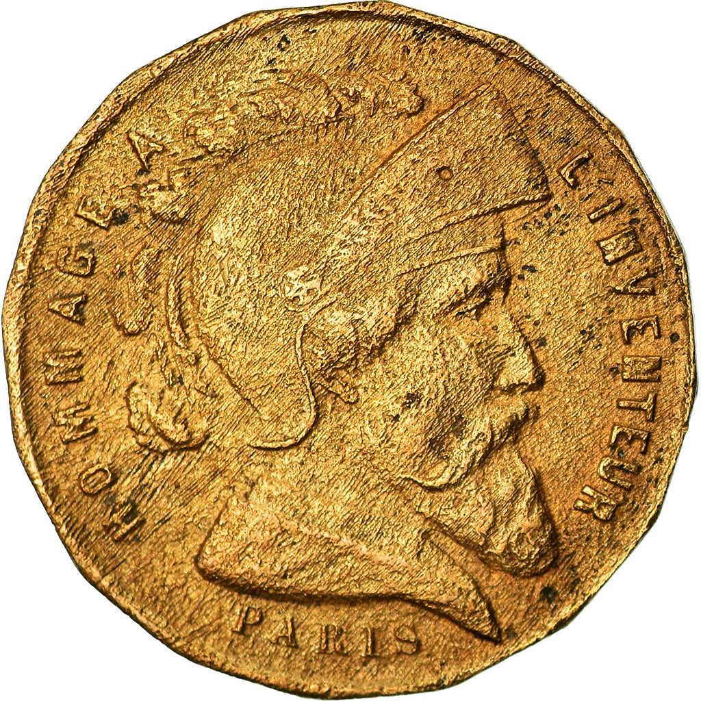 Monnaie, France, Paris, Crayon Mengin, 20 Cs le Crayon, 20 Centimes de Crayon