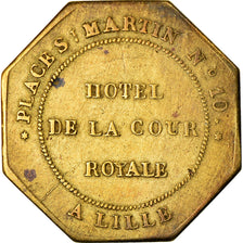 Francia, Jeton, Hôtel de la Cour Royale à Lille, BB, Bronzo-alluminio