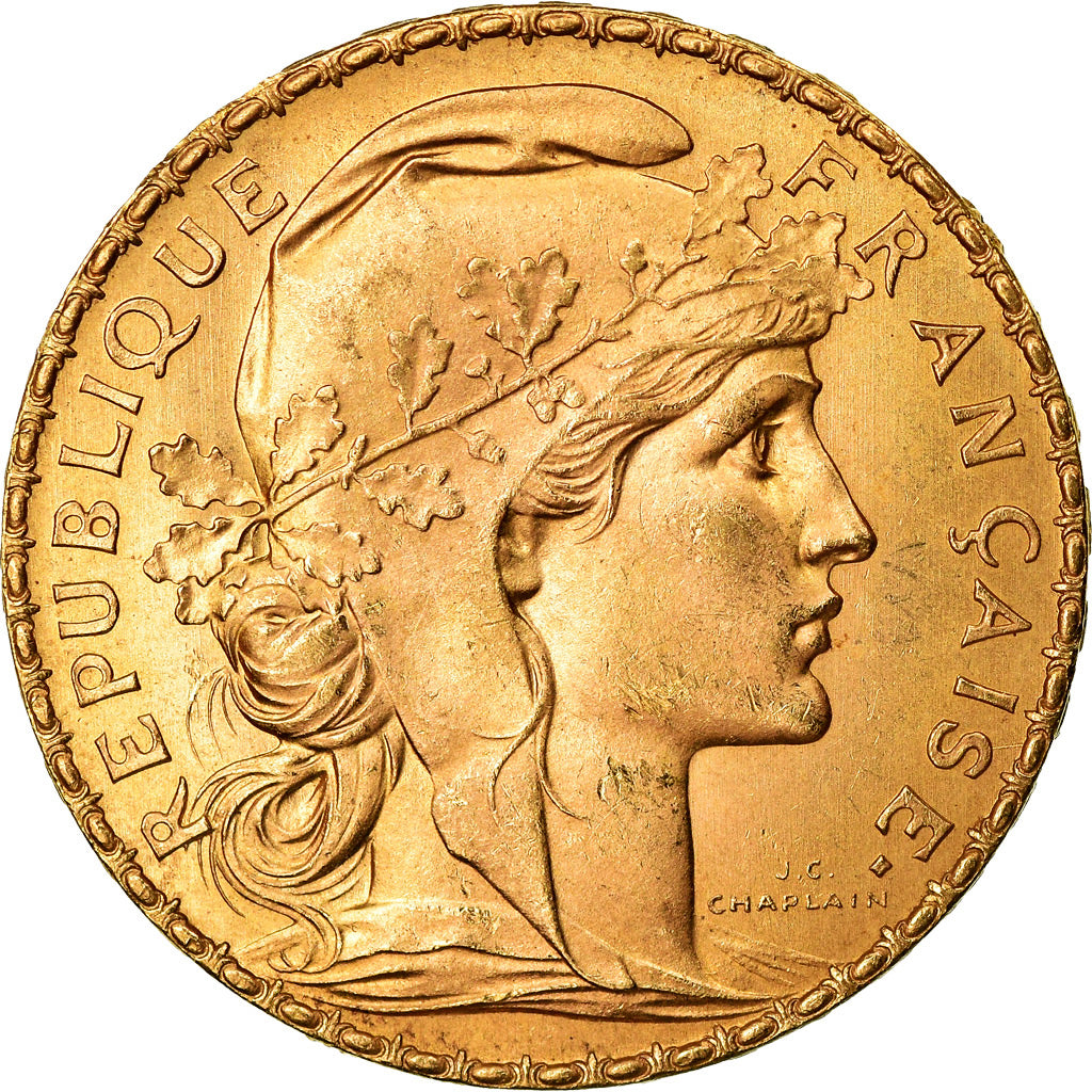 Monnaie, France, Marianne, 20 Francs, 1907, Paris, SUP, Or, Gadoury:1064a