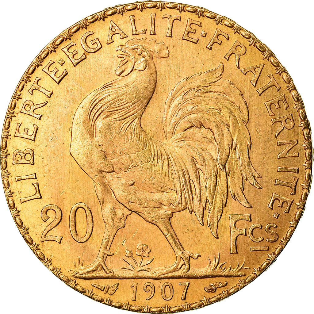 Monnaie, France, Marianne, 20 Francs, 1907, Paris, SUP, Or, Gadoury:1064a