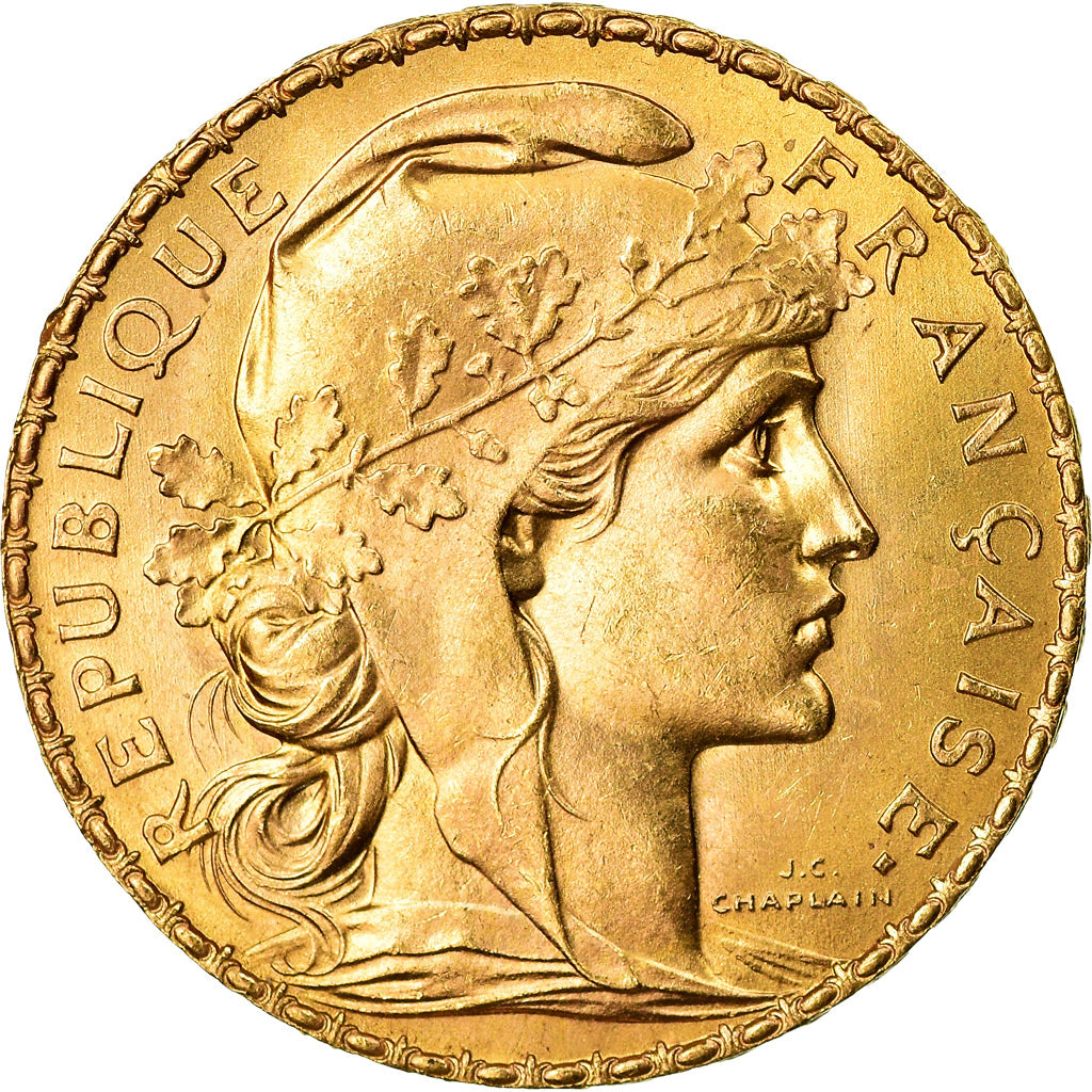 Monnaie, France, Marianne, 20 Francs, 1914, Paris, SUP, Or, Gadoury:1064a