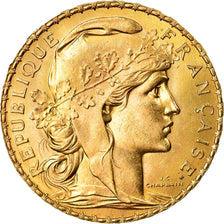 Monnaie, France, Marianne, 20 Francs, 1914, Paris, SUP, Or, Gadoury:1064a