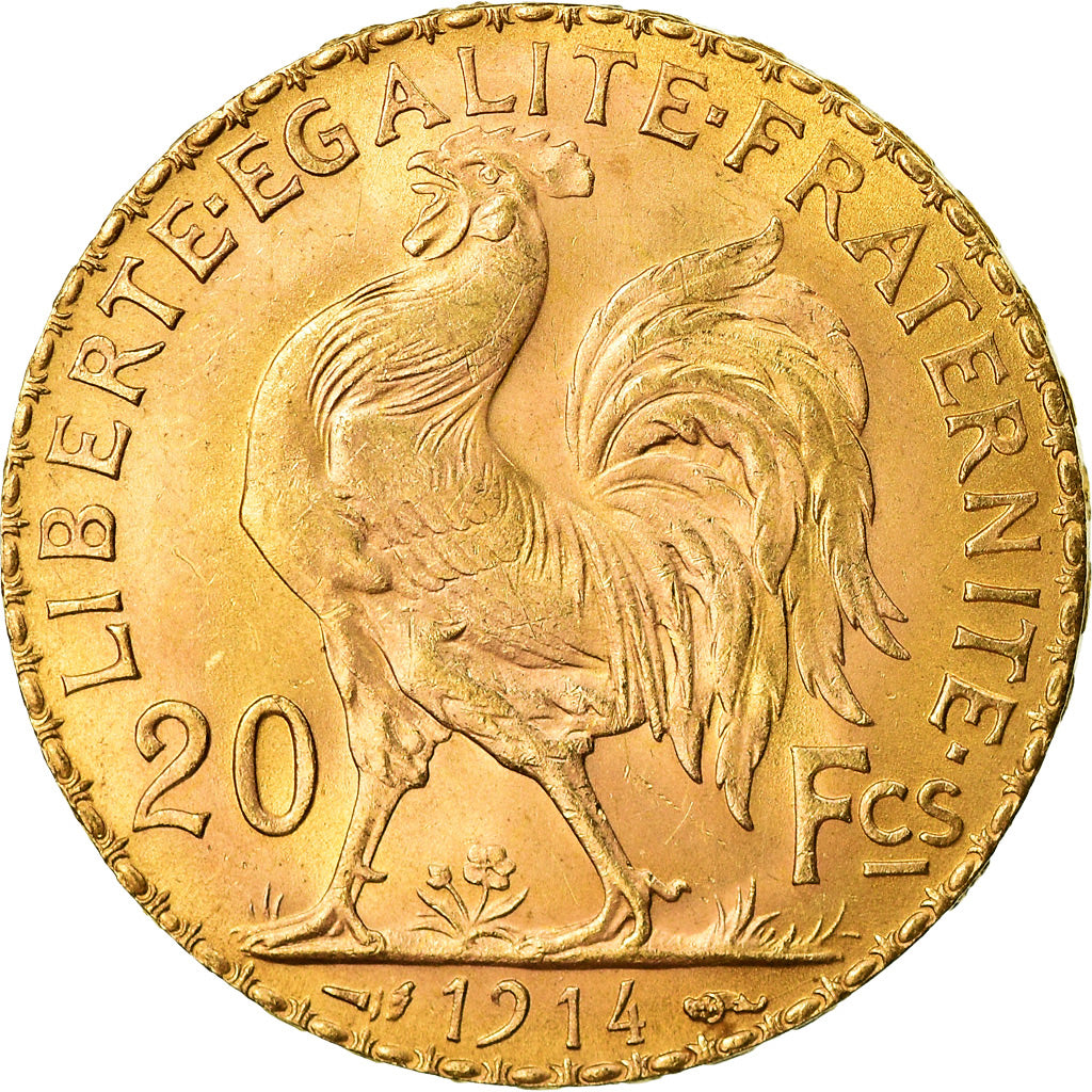 Monnaie, France, Marianne, 20 Francs, 1914, Paris, SUP, Or, Gadoury:1064a