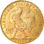 Moeda, França, Marianne, 20 Francs, 1908, Paris, AU(55-58), Dourado, KM:857