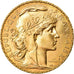 Moneda, Francia, Marianne, 20 Francs, 1908, Paris, EBC, Oro, KM:857