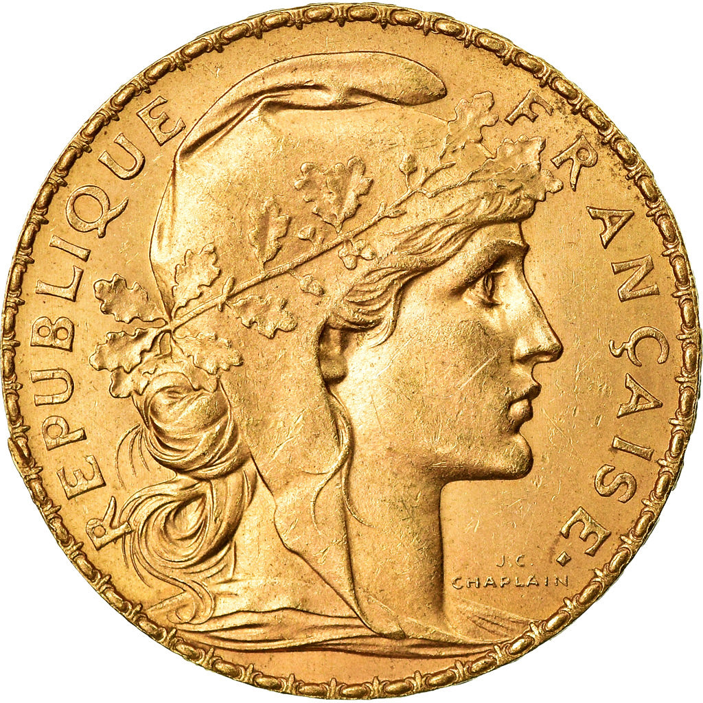 Monnaie, France, Marianne, 20 Francs, 1913, Paris, SUP, Or, Gadoury:1064a