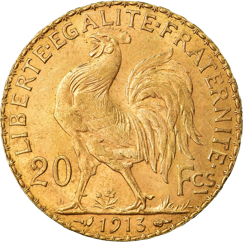 Monnaie, France, Marianne, 20 Francs, 1913, Paris, SUP, Or, Gadoury:1064a