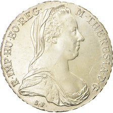 Coin, Austria, Joseph II, Thaler, 1780, Restrike, AU(50-53), Silver, KM:T1