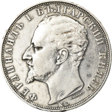 Coin, Bulgaria, Ferdinand I, 5 Leva, 1894, Kormoczbanya, Hungary, EF(40-45)