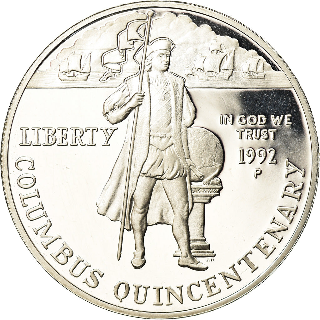 Coin, United States, Dollar, 1992, U.S. Mint, Philadelphia, Proof, MS(65-70)