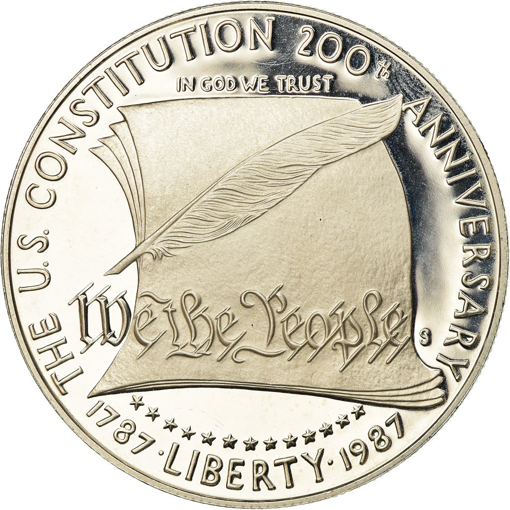 Coin, United States, Dollar, 1987, San Francisco, Proof, MS(65-70), KM 220