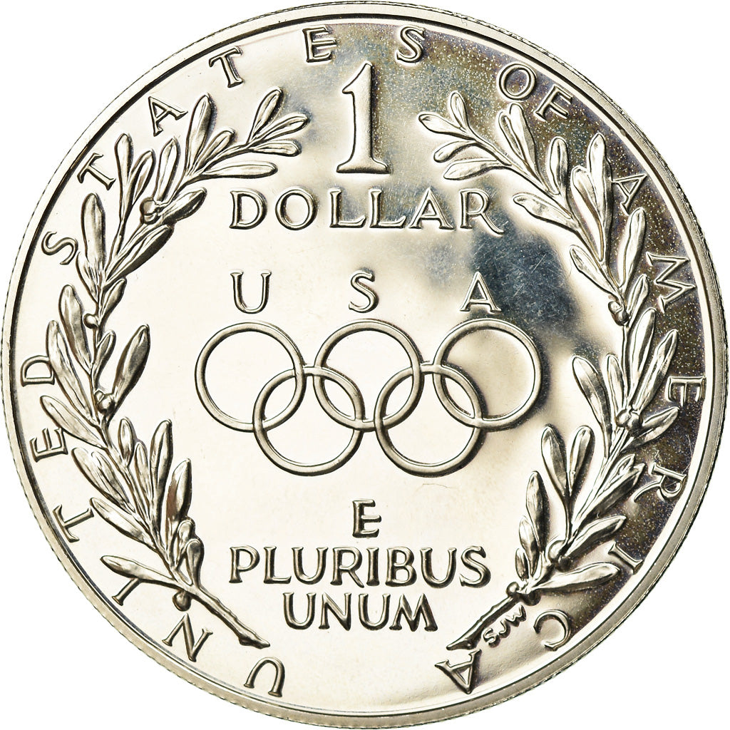 Coin, United States, Dollar, 1988, San Francisco, AU(55-58), Silver, KM 222