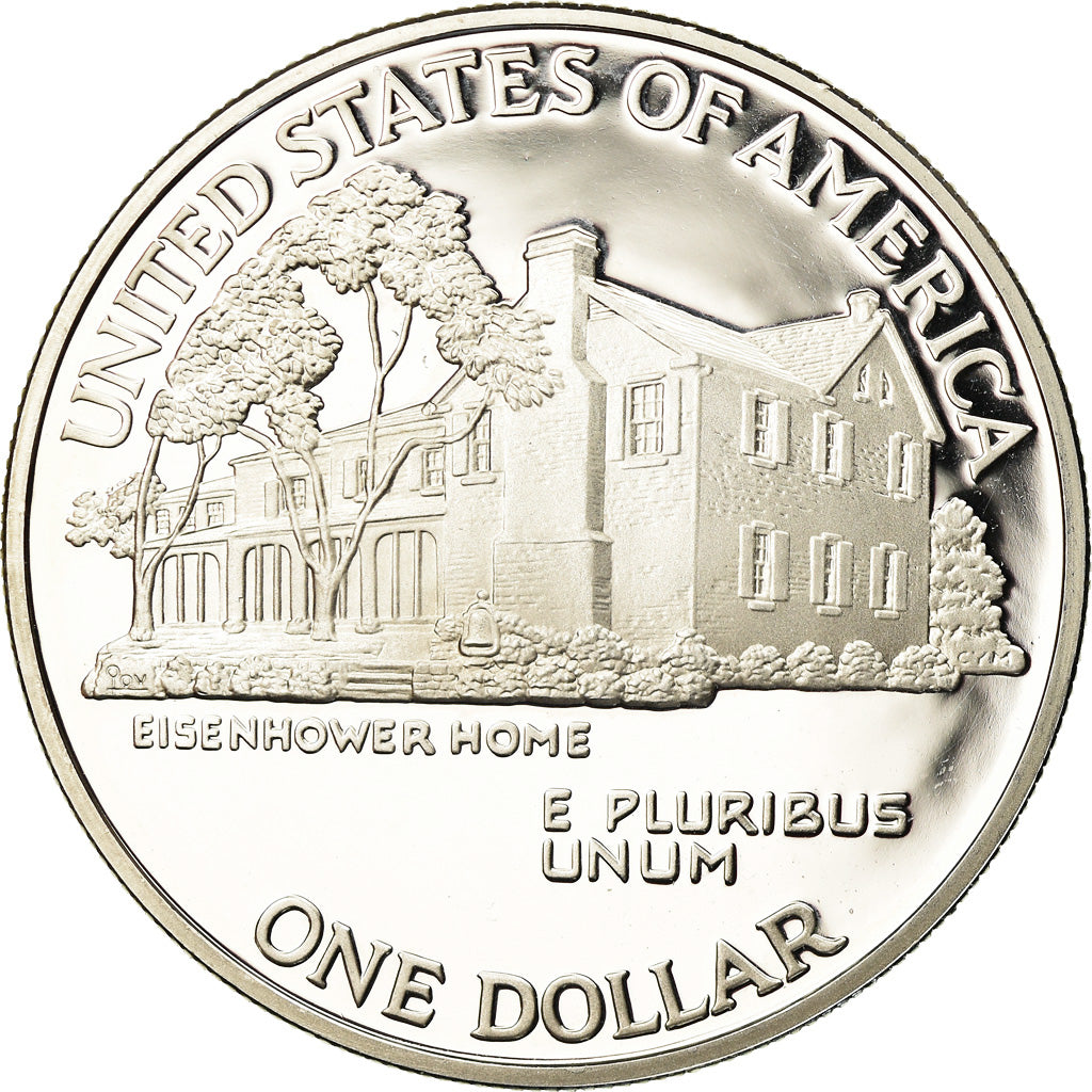 Coin, United States, Dollar, 1990, Philadelphia, Proof, MS(65-70), KM 227