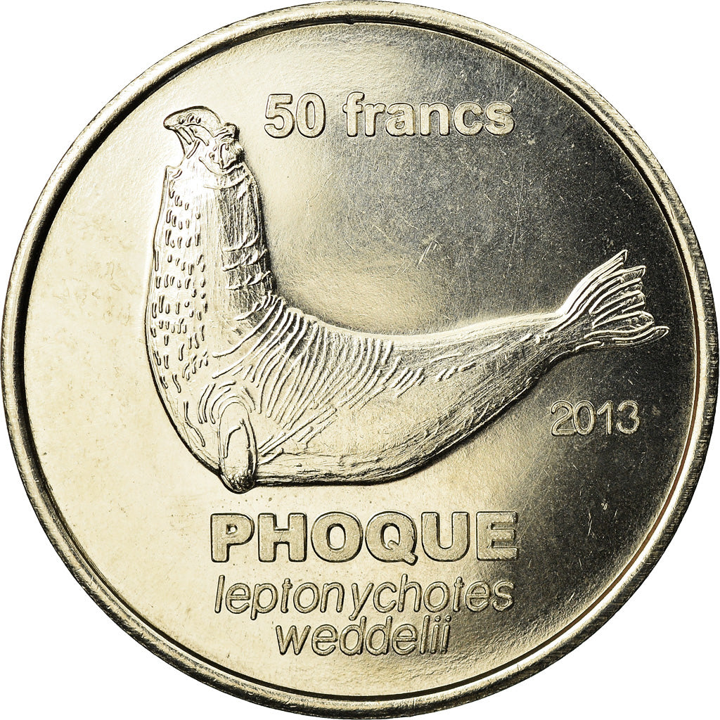 Moneta, Colonie francesi, 50 Francs, 2013, SPL-, Nichel