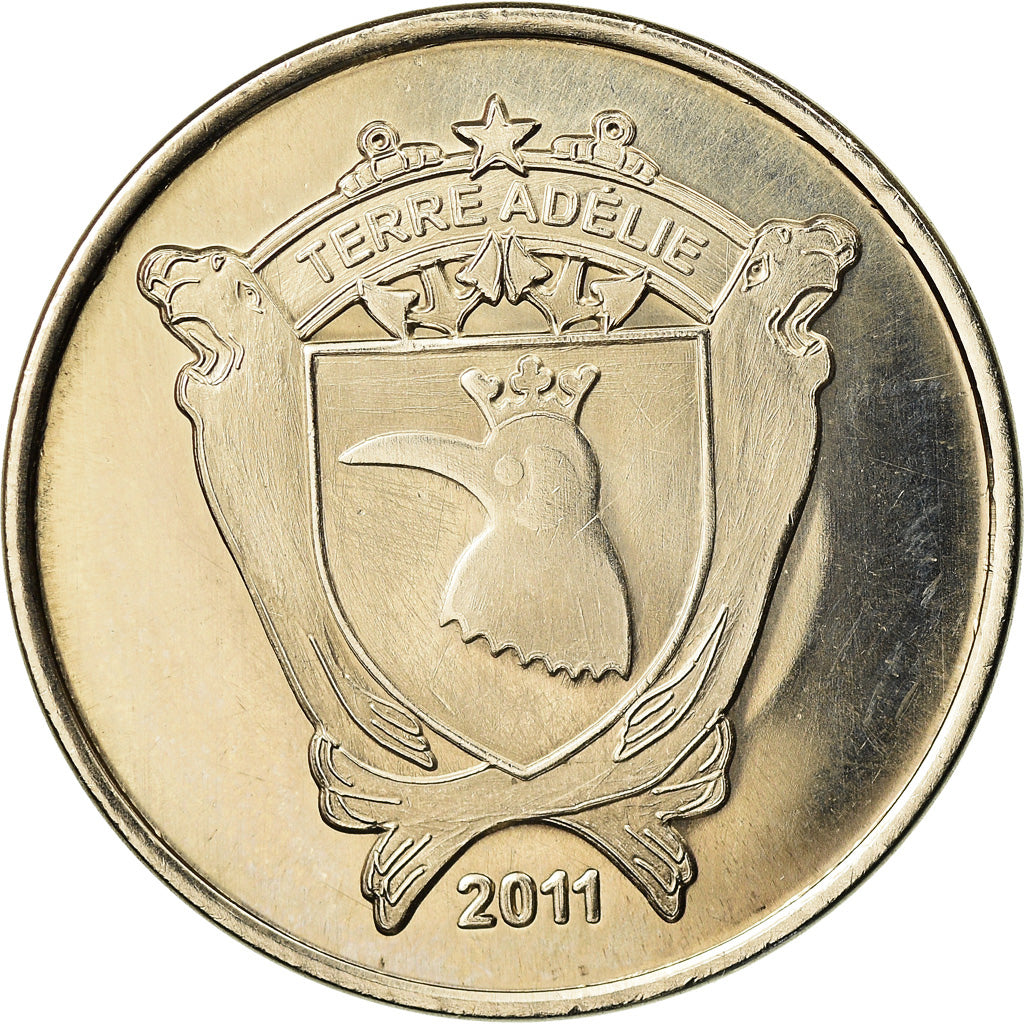 Coin, FRENCH COLONIES, 20 Francs, 2011, AU(55-58), Nickel