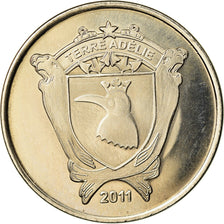 Coin, FRENCH COLONIES, 20 Francs, 2011, AU(55-58), Nickel