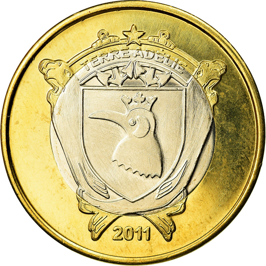 Coin, FRENCH COLONIES, 500 Francs, 2011, AU(55-58), Bimetallic