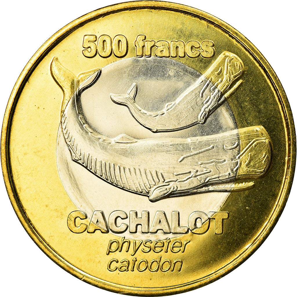 Coin, FRENCH COLONIES, 500 Francs, 2011, AU(55-58), Bimetallic