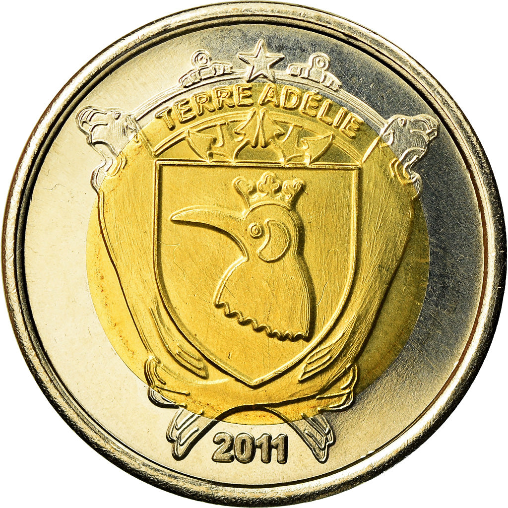 Münze, Französische Kolonien, 200 Francs, 2011, VZ, Bimetallic