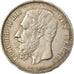 Coin, Belgium, Leopold II, 5 Francs, 5 Frank, 1868, EF(40-45), Silver, KM:24