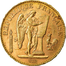Moneda, Francia, Génie, 20 Francs, 1897, Paris, MBC+, Oro, KM:825, Gadoury:1063