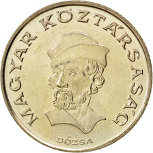 Coin, Hungary, 20 Forint, 1990, MS(63), Copper-nickel, KM:740