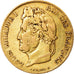 Moeda, França, Louis-Philippe, 20 Francs, 1844, Paris, EF(40-45), Dourado