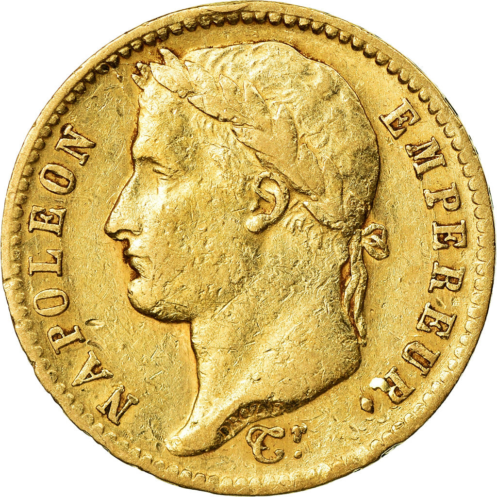 Munten, Frankrijk, Napoléon I, 20 Francs, 1811, Paris, ZF, Goud, KM:695.1