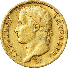 Munten, Frankrijk, Napoléon I, 20 Francs, 1811, Paris, ZF, Goud, KM:695.1