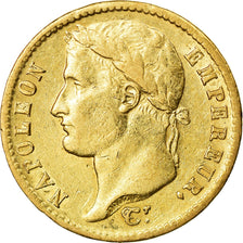 Moneta, Francia, Napoléon I, 20 Francs, 1810, Paris, BB, Oro, KM:695.1