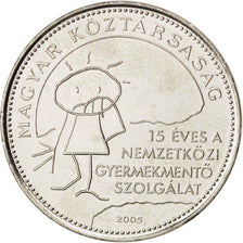 Coin, Hungary, 50 Forint, 2005, MS(63), Copper-nickel, KM:780