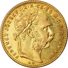 Moeda, Hungria, Franz Joseph I, 8 Forint, 1891, Kormoczbanya, AU(50-53)
