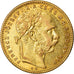 Moeda, Hungria, Franz Joseph I, 8 Forint, 1891, Kormoczbanya, AU(50-53)