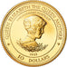 Coin, Barbados, 10 Dollars, 1995, MS(65-70), Gold, KM:60