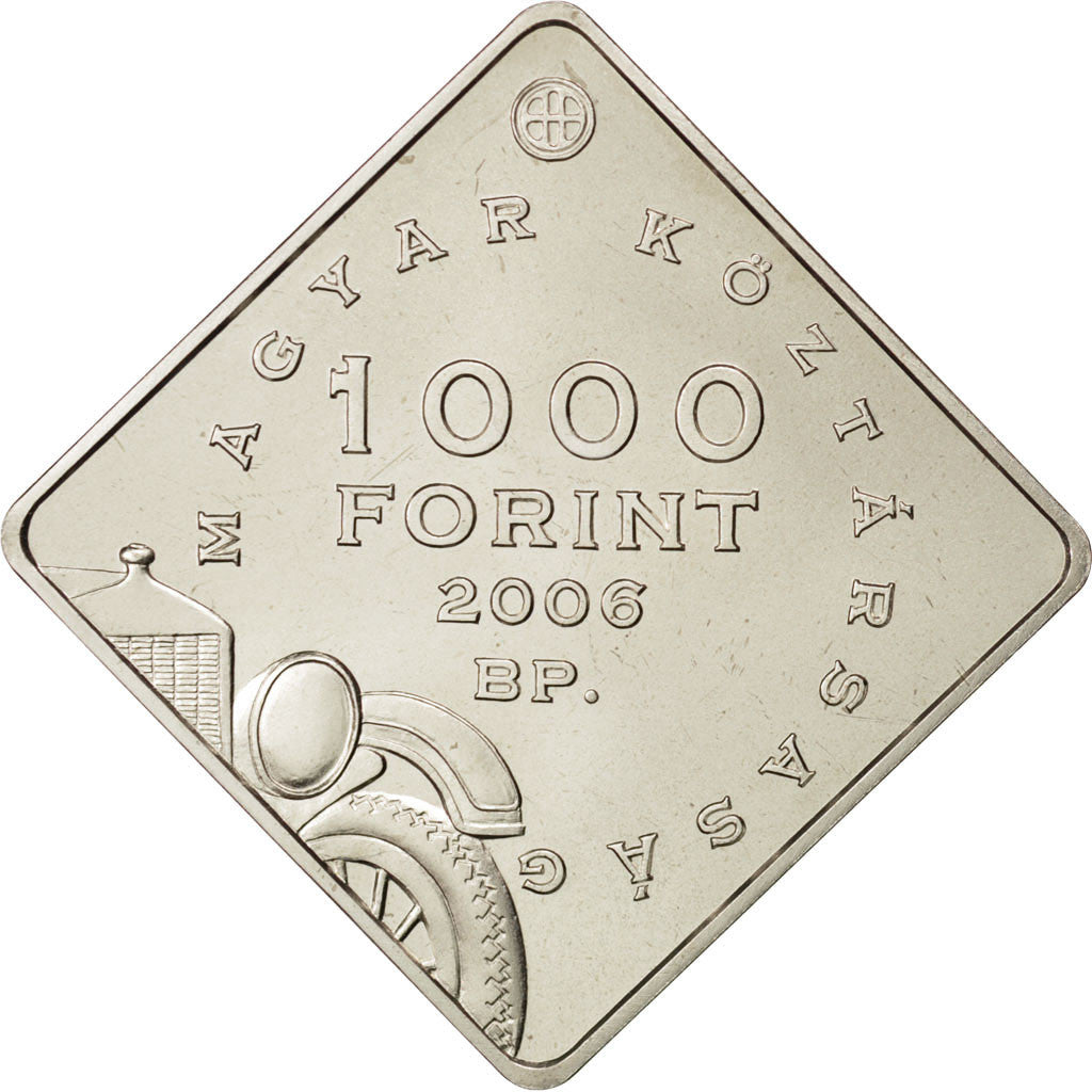 Coin, Hungary, 1000 Forint, 2006, MS(63), Copper-nickel, KM:787