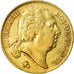 Moneta, Francia, Louis XVIII, 20 Francs, 1817, Paris, BB, Oro