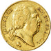 Coin, France, Louis XVIII, 20 Francs, 1818, Paris, EF(40-45), Gold, KM 712.1