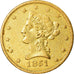 Coin, United States, Coronet Head, $10, 1851, New Orleans, AU(50-53)