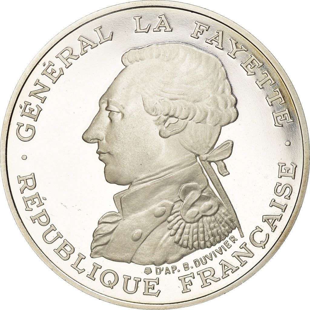 Munten, Frankrijk, 100 Francs, 1987, Proof, FDC, Zilver, KM:962a, Gadoury:902